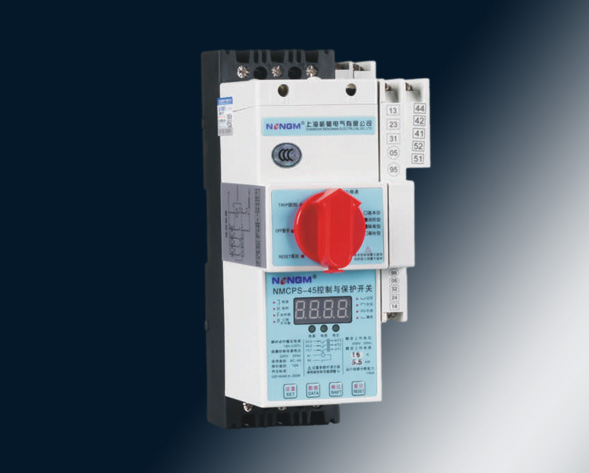 NMCPS控制與保護(hù)開(kāi)關(guān)系列產(chǎn)品，主要適用于交流50Hz，額定電壓400V，額定電流自0.16A至125A電路中。用于接通、承載和分?jǐn)嗾l件下包括規(guī)定的過(guò)載條…